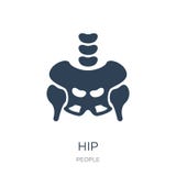 hip icon in trendy design style. hip icon isolated on white background. hip vector icon simple and modern flat symbol for web site royalty free illustration hip icon in trendy design style. hip icon isolated on white background. hip vector icon simple and modern flat symbol for web site royalty free illustration