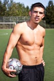 Hispanic soccer or football player Royalty Free Stock Photos Hispanic soccer or football player Royalty Free Stock Photos