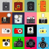 Histoire d'appareil-photo illustration stock Histoire d'appareil-photo illustration stock