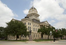 Historic building Bell County courthouse exterior stock photography Historic building Bell County courthouse exterior stock photography