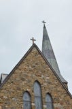 Historic Church Steeple with Cross Architecture Building royalty free stock image Historic Church Steeple with Cross Architecture Building royalty free stock image