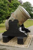 Historic Kurnool Mortar trophy at Sandhurst Military Academy