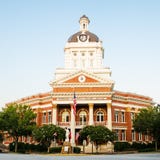 Historic Morgan County Courthouse In Madison, GA Historic Morgan County Courthouse In Madison, GA