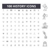 Historii kreskowe ikony, znaki, wektoru set, kontur ilustracji poj?cie ilustracji Historii kreskowe ikony, znaki, wektoru set, kontur ilustracji poj?cie ilustracji