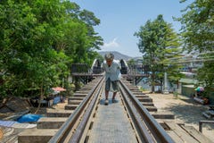 History of death railway in thailand. royalty free stock image History of death railway in thailand. royalty free stock image