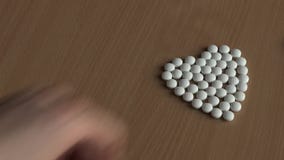 Hjärtan av de vita preventivpillerarna Hjärtan av de vita preventivpillerarna