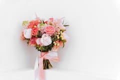 Hochzeitsblumen, Brautblumenstraußnahaufnahme stockfotos Hochzeitsblumen, Brautblumenstraußnahaufnahme stockfotos