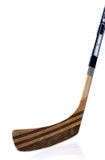 Hockey stick close-up