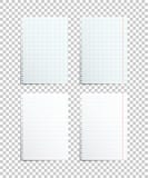 Hojas de papel clasificadas Ilustración del vector ilustración del vector Hojas de papel clasificadas Ilustración del vector ilustración del vector