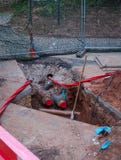 Hole In The Ground Stock Photo Hole In The Ground Stock Photo