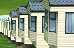 Holiday caravans Royalty Free Stock Image Holiday caravans Royalty Free Stock Image