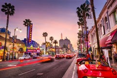Hollywood, Los Angeles Royalty Free Stock Image Hollywood, Los Angeles Royalty Free Stock Image