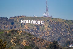 Hollywood Sign royalty free stock photo Hollywood Sign royalty free stock photo