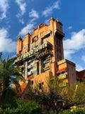 Hollywood tornhotell på studior för Disney ` s Hollywood royaltyfria foton Hollywood tornhotell på studior för Disney ` s Hollywood royaltyfria foton