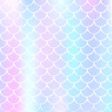 Holographic mermaid background with gradient scales. vector illustration Holographic mermaid background with gradient scales. vector illustration