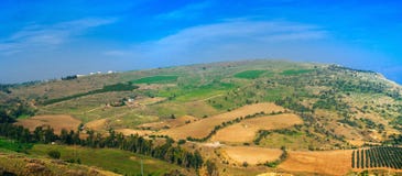 Holyland series - Galilee landscape panorama Stock Image Holyland series - Galilee landscape panorama Stock Image