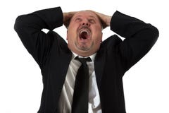 Hombre de negocios deprimido imágenes de archivo libres de regalías Hombre de negocios deprimido imágenes de archivo libres de regalías