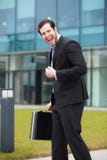Hombre de negocios muy feliz imágenes de archivo libres de regalías Hombre de negocios muy feliz imágenes de archivo libres de regalías