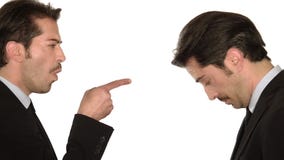 Hombre de negocios que se motiva Hombre de negocios que se motiva