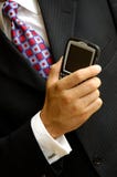 Hombre de negocios sin hilos Fotos de archivo Hombre de negocios sin hilos Fotos de archivo