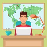 Hombre que trabaja en el país foto de archivo libre de regalías Hombre que trabaja en el país foto de archivo libre de regalías