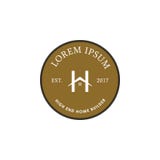 Home builder logo inspiration royalty free illustration Home builder logo inspiration royalty free illustration