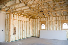 Home Construction And Insulation Stock Photography Home Construction And Insulation Stock Photography