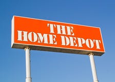 Home Depot firma Fotografia Stock Libera da Diritti Home Depot firma Fotografia Stock Libera da Diritti