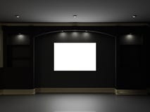 Home Theater Stock Image