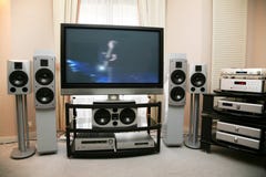 Home Theater Royalty Free Stock Photos