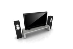 Home Theater Royalty Free Stock Photography Home Theater Royalty Free Stock Photography