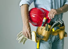 Homem da construção imagens de stock Homem da construção imagens de stock