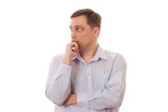 Homem novo considerável imagens de stock Homem novo considerável imagens de stock