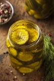 Homemade Organic Crunch Green Pickles Stock Photo Homemade Organic Crunch Green Pickles Stock Photo