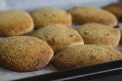 Homemade typical Dutch food from the oven, called eierkoek stock images Homemade typical Dutch food from the oven, called eierkoek stock images
