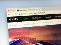 Homepage Xfinity - Comcast fotografía de archivo libre de regalías Homepage Xfinity - Comcast fotografía de archivo libre de regalías