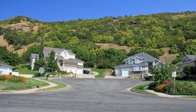 Homes In Utah Stock Photography