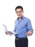 Homme d'affaires asiatique image libre de droits Homme d'affaires asiatique image libre de droits