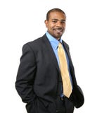 Homme d'affaires d'Afro-américain photographie stock Homme d'affaires d'Afro-américain photographie stock
