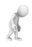 homme 3d fatigué Concept de dépression illustration 3D illustration libre de droits homme 3d fatigué Concept de dépression illustration 3D illustration libre de droits