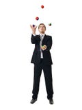 Homme de jonglerie image libre de droits Homme de jonglerie image libre de droits