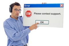 Homme triste du personnel de support photographie stock Homme triste du personnel de support photographie stock
