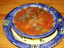 Hearty Vegetable Soup stock photo Hearty Vegetable Soup stock photo