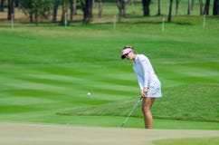 Honda LPGA Thaïlande 2016 photo stock Honda LPGA Thaïlande 2016 photo stock