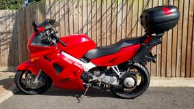 Honda 1999 VFR800F стоковая фотография rf Honda 1999 VFR800F стоковая фотография rf
