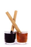 Honey And Chocolate Royalty Free Stock Image Honey And Chocolate Royalty Free Stock Image