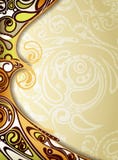 Honey Curve Background illustration stock Honey Curve Background illustration stock