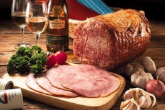 Honey Glazed Ham stock images Honey Glazed Ham stock images