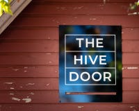 Honey for sale in a small boutique store called The Hive Door in Medlow Bath, Blue Mountains, Australia royalty free stock photography Honey for sale in a small boutique store called The Hive Door in Medlow Bath, Blue Mountains, Australia royalty free stock photography