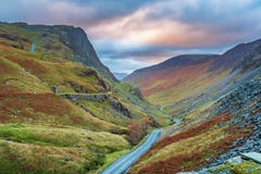 Honister Pass In The Lake District Stock Photography